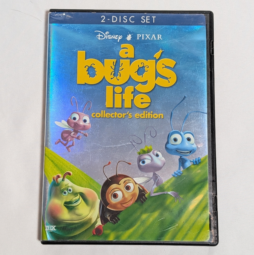 Disney Pixar A Bug's Life Collector's Edition Blu-ray - Yellow and Blue